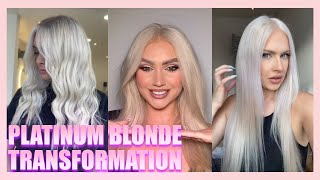 Going Platinum Blonde in 1 Session [upl. by Aikenahs756]