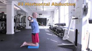 The quot5x5 Scapular Straining Programquot  Chris Johnson PT [upl. by Aynosal]