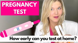 How early can you take a pregnancy test at home Implantation Symptoms and Early Pregnancy Testing [upl. by Rozalin]