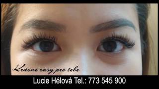 Prodlužování řas  hollywood volume lashes [upl. by Zat723]