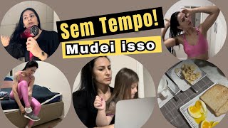 ROTINA DE MÃE QUE QUER TREINAR VLOG QUE EU FIZ PARA CONSEGUIR ISSO [upl. by Kissiah]