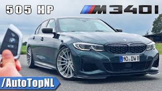 505HP BMW M340i Aulitzky REVIEW on AUTOBAHN NO SPEED LIMIT by AutoTopNL [upl. by Cris]