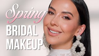 Step By Step quotSPRING BRIDAL MAKEUPquot Tutorial [upl. by Yddub]