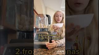 Kameron couch smoothie bowl recipe TikTok 🧉 [upl. by Berkshire]