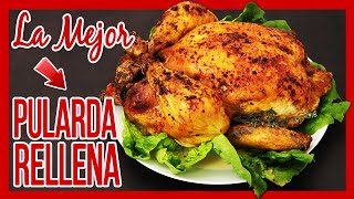 😋 Cómo Hacer PULARDA RELLENA al HORNO ► PASO a PASO el Mejor RELLENO para PULARDA [upl. by Kingston]