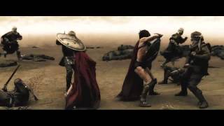 300  Astinos and Stelios Battle Scene  With TDKR Music [upl. by Kinsler]