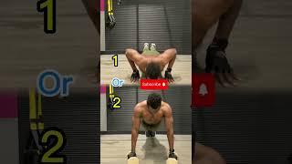 Finger Pushups vs Parallettes pushups Choose one  Easy Home Workouts Videos [upl. by Euqirrne775]