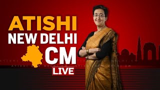 Atishi LIVE News Atishi Becomes Delhis New CM Arvind Kejriwal Set To Resign  India Today LIVE [upl. by Annahahs]