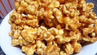 How to make Caramel Popcorn  Easy Cooking [upl. by Takakura386]