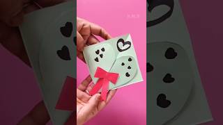 DIY Valentines Day gift idea love cutegiftideas trending craft artandcraft youtubeshorts art [upl. by Tobey222]