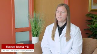 University of Wisconsin Orthopedic Surgery Resident Testimonial – Rachael Tolsma MD [upl. by Drolyag]