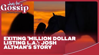 Josh Altman Reveals Decision to Leave Million Dollar Listing LA [upl. by Retep572]