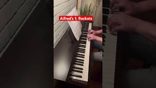 Rockets Alfred’s basic adult piano course level 1 piano by Borédas Dionys [upl. by Hepsoj]