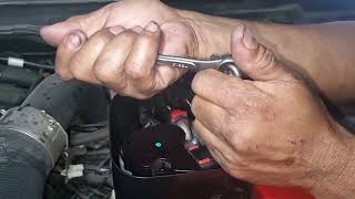 HOW TO REPLACE FUEL FILTER FORD RANGER RAPTOR kolokoygarage [upl. by Kreindler]