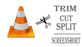 How to cut split or trim video OR take screenshot in VLC Urdu  Hindi [upl. by Ylrebmic]