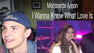 I Wanna Know What Love Is by Morissette Amon Reaction [upl. by Leagiba542]