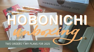 Hobonichi 2025 Unboxing  New Techo Unbox  New Planners  Atlas Stationers amp Hobonichi Japan [upl. by Llehcear]