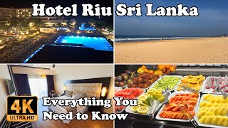 Hotel Riu Sri Lanka All Inclusive Everything You Need to Know in 4K [upl. by Nayb622]