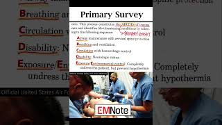 Primary Survey ABCDE of ATLS [upl. by Troyes]