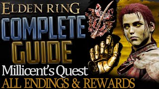 Elden Ring Full Millicent Questline Complete Guide  All Choices Endings and Rewards Explained [upl. by Yttisahc458]