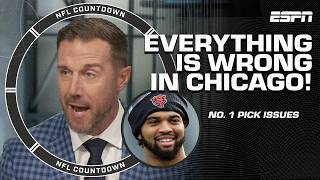 EVERYTHING IS WRONG AT THE CHICAGO BEARS 🗣️  Alex Smith on Caleb Williams  NFL Countdown [upl. by Guerin]