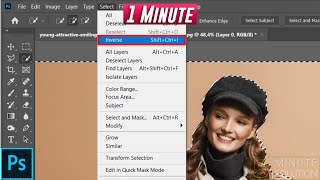 How to Invert Image in Photoshop 2024 [upl. by Eenyaj]