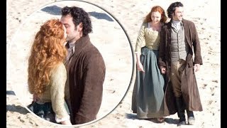 Poldark Tv Series Aidan Turner and Eleanor Tomlinson Behind The Scenes 9 [upl. by Rehpotsirh]