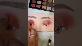 Easy and beautiful Eyemakeup  eyeshadowtoturial tutorial shortsfeed eyemakeup makeuptutorial [upl. by Valdis803]