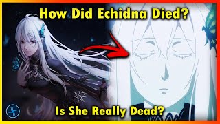 Is Echidna Really Dead Who Killed Her  All Questions Answered  ReZero Season 2 EXPLAINED [upl. by Ecart599]