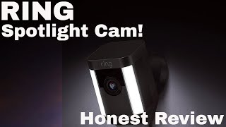 Ring Spotlight Cam Review amp Unboxing [upl. by Einalam608]