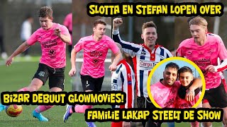 Slotta amp Stefan lopen over Bizar debuut Glowmovies Familie Lakap steelt de show monsterscore [upl. by Elleivad]