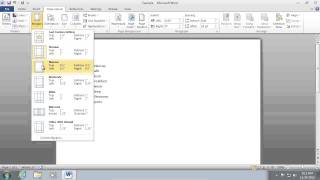 How to set 1 inch Margins in Word [upl. by Abrams]