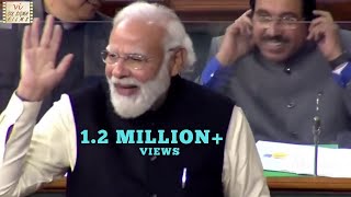 PM Modi Again Shows His Funny Side In Parliament in 2022  Creative Commons Attribution license [upl. by Edie]