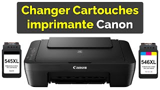 Comment changer Cartouche Imprimante Canon [upl. by Drauode]