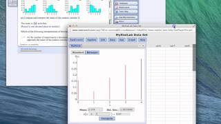 Discrete Random Variable using Statcrunch [upl. by Enaols872]