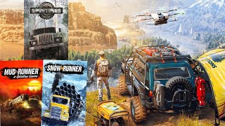 Ranking Mudrunner Snowrunner Spintires amp Expeditions WORST TO BEST Top 4 [upl. by Janie]