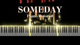 Park Eun Bin  Someday  Castaway Diva  Piano Tutorial Sheet Music [upl. by Gabrielle]