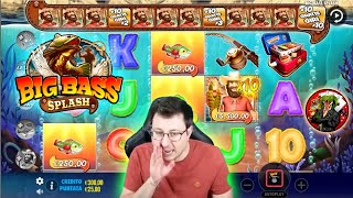 Rotta la BIG BASS SPLASH 🐟 con Paolo Slot  🎰 COBRA SLOT ONLINE [upl. by Anelrihs]