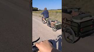 Trailer Okie FreeRider Ebike EbikeLife BikeCommuting [upl. by Hyland883]