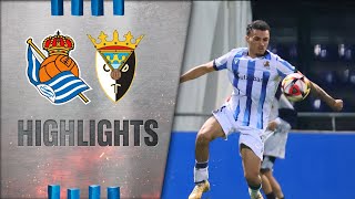 HIGHLIGHTS  2ª RFEF  J9  Real Sociedad C 1  2 CD Tudelano  Zubieta [upl. by Yartnoed151]