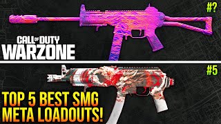 WARZONE New SMG META Top 5 BEST SMG LOADOUTS After Update WARZONE Best Setups [upl. by Gnal]