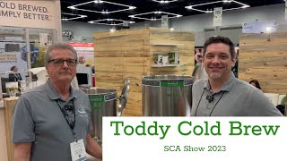 Conversation with Toddy Cold Brew SCA Show 2023 [upl. by Arrat]