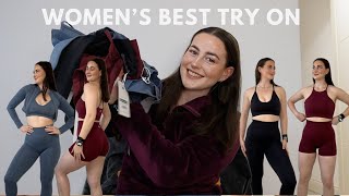 WOMENS BEST DEFINE✨try on haul size medium [upl. by Naujahs]