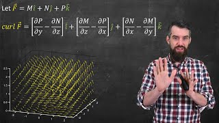 The CURL of a 3D vector field  Vector Calculus [upl. by Kevyn]