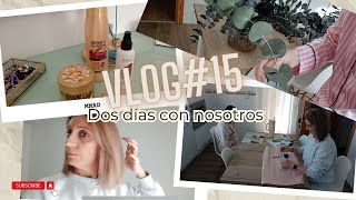 Dos días con nosotros  Productos para el pelo  Eucalipto preservado VLOG15 [upl. by Elocal]