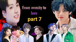 From enmity to love part 7taekook love story Hindi dubbedtaekookyoonmin namjin jhope iu [upl. by Gnoz]