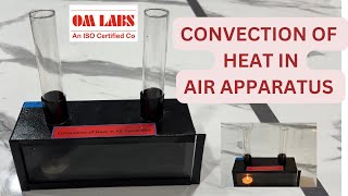 Convection of heat air apparatus  Omlabs  demonstration model cbse physicsexperiment science [upl. by Hamian]