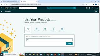 How to Add Products on Amazon Seller Central New Interface  StepbyStep Guide 2024 [upl. by Anear]