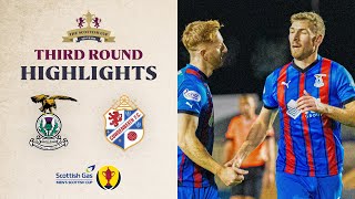 Inverness CT 20 Cowdenbeath  Scottish Gas Mens Scottish Cup Third Round Highlights [upl. by Joyce]