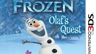 Disney Frozen Olafs Quest Gameplay Nintendo 3DS 60 FPS 1080p [upl. by Daisey]